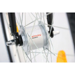 Mestský bicykel 28" Lavida Mahbike s nízkym nástupom hliníkový rám: 18" Čierny